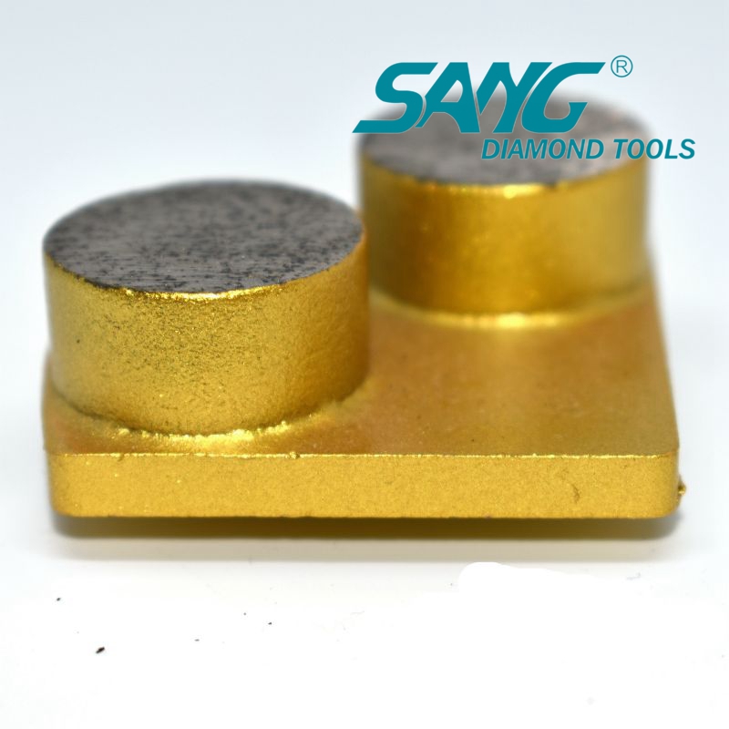 Redi Lock Double Round Screpments 30 أدوات طحن الماس الحصباء لأحذية طحن الخرسانة