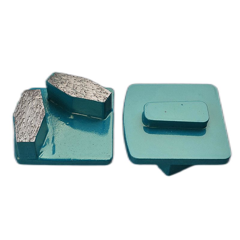Redi Lock Double Hexagon Segment Diamond Rinding Shoes for Concrete