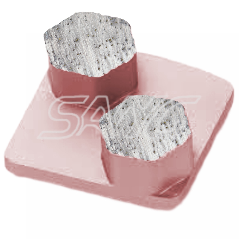Redi Lock Diamond Diamond Concrete Pad Pad Tools أحذية طحن الماس لآلة طاحونة Husqvarn Floor