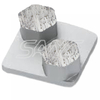 Redi Lock Diamond Diamond Concrete Pad Pad Tools أحذية طحن الماس لآلة طاحونة Husqvarn Floor