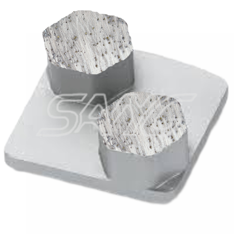 Redi Lock Diamond Diamond Concrete Pad Pad Tools أحذية طحن الماس لآلة طاحونة Husqvarn Floor