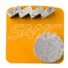 Redi Lock Medium Bond Pond Diamond Marriding Tools with Double Sepments Cashivive Prasning Disc