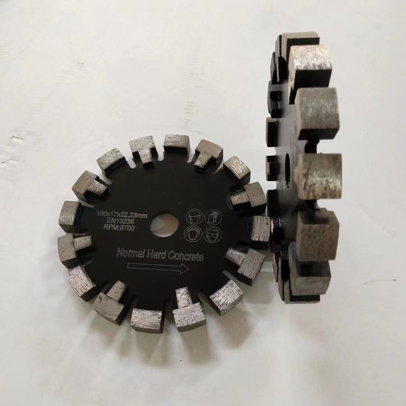 حارس الأسنان نقطة Tuck Point Writing Diamond Saw Blade تطبيق لخدوش وقطع المفاصل في ASP الخرسانية
