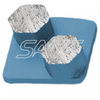 Redi Lock Diamond Diamond Concrete Pad Pad Tools أحذية طحن الماس لآلة طاحونة Husqvarn Floor