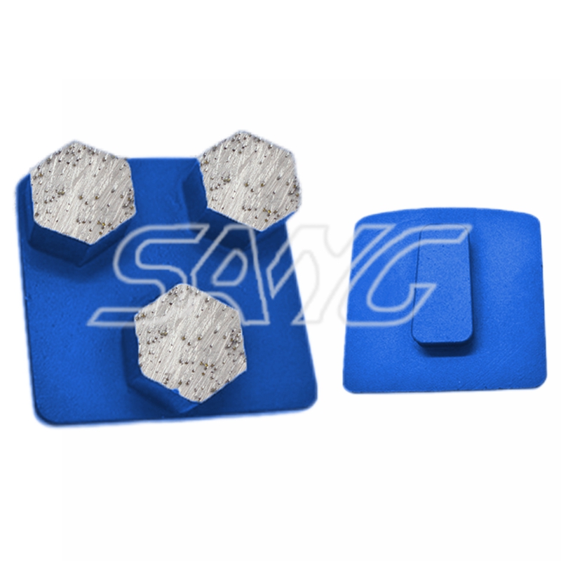 مصنع مخصص بالجملة Redi Lock Metal Bond أحذية طحن الماس للأرضية الخرسانية