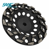 7inch 180mm s مقطوعة من كأس الماس المجزأة لطحن الخرسانة العدوانية