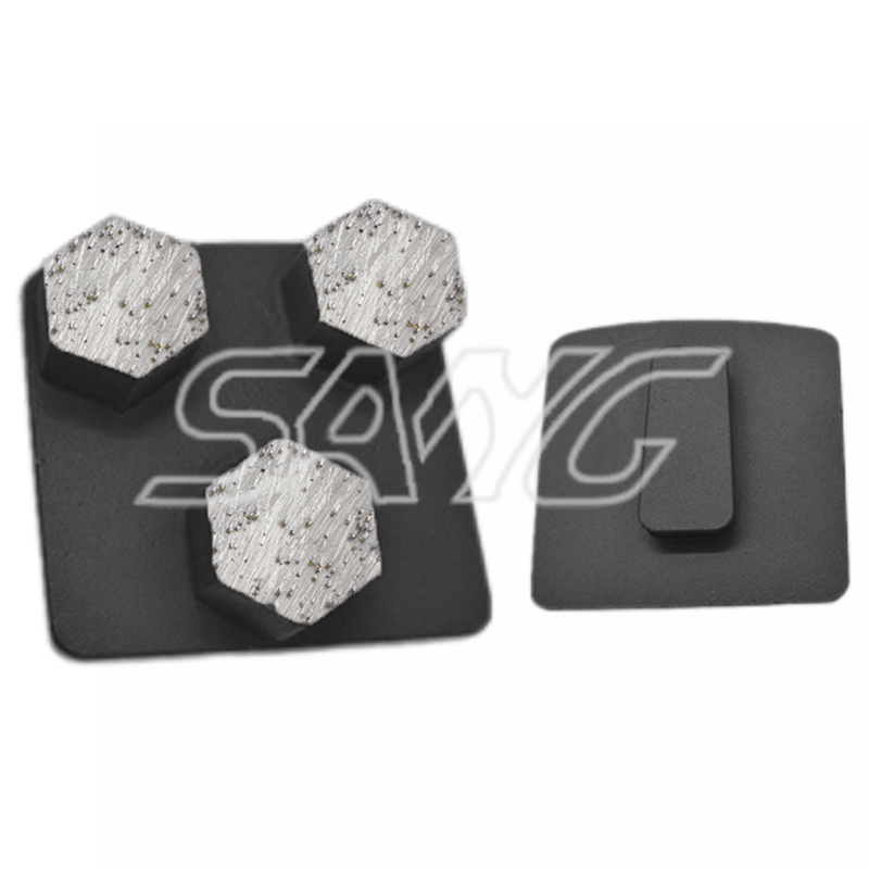 مصنع مخصص بالجملة Redi Lock Metal Bond أحذية طحن الماس للأرضية الخرسانية