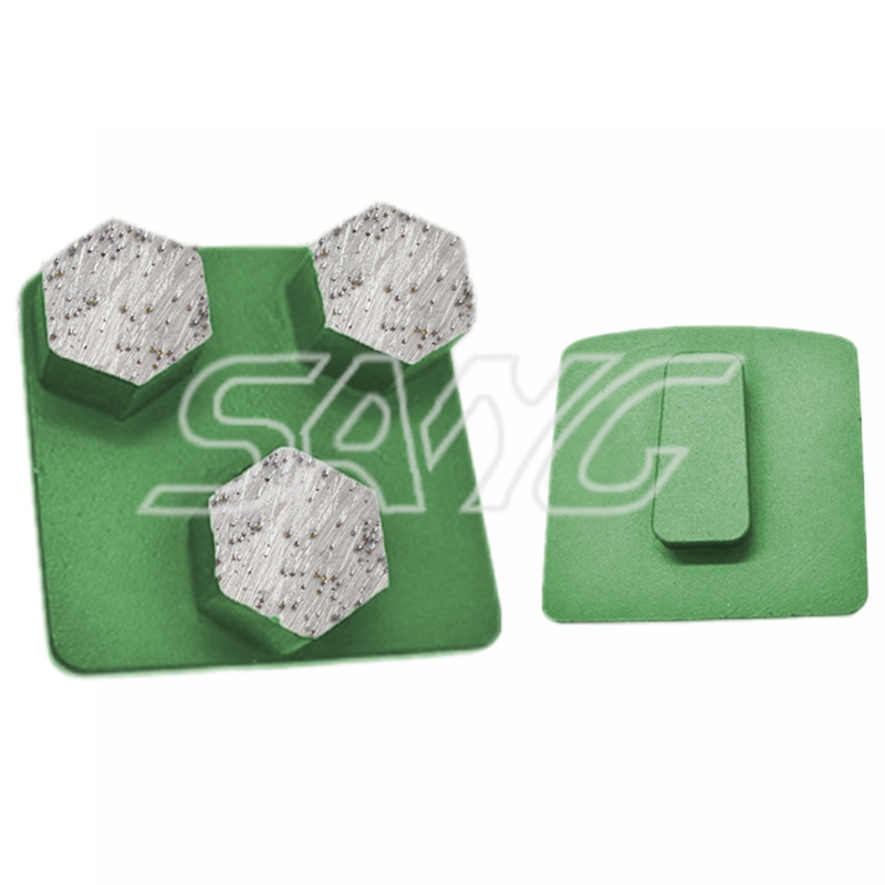 مصنع مخصص بالجملة Redi Lock Metal Bond أحذية طحن الماس للأرضية الخرسانية