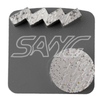 Redi Lock Medium Bond Pond Diamond Marriding Tools with Double Sepments Cashivive Prasning Disc