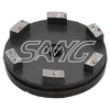 4INCH PUG KLINDEX Diamond Swrinding DISC ل KLINDEX CONCRETE FLOOR GRINDER
