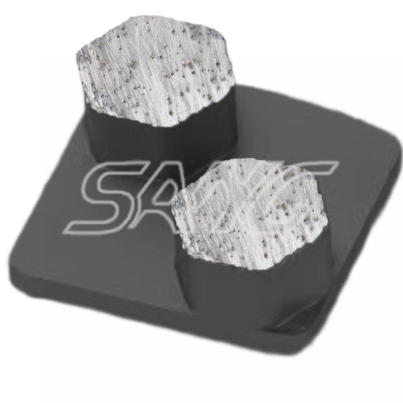 Redi Lock Diamond Diamond Concrete Pad Pad Tools أحذية طحن الماس لآلة طاحونة Husqvarn Floor