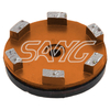 4INCH PUG KLINDEX Diamond Swrinding DISC ل KLINDEX CONCRETE FLOOR GRINDER