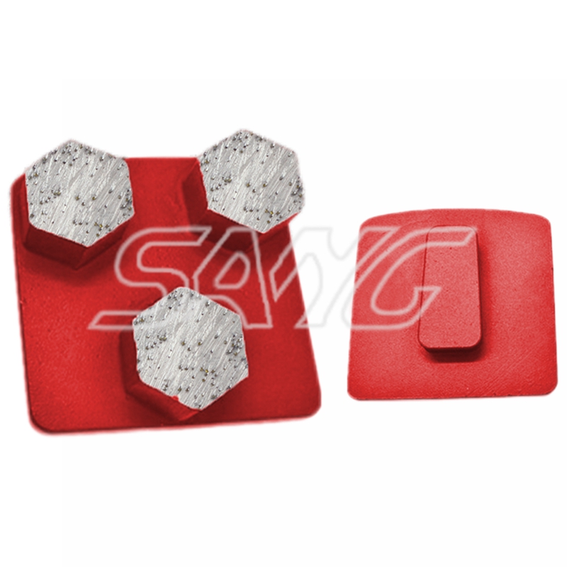 مصنع مخصص بالجملة Redi Lock Metal Bond أحذية طحن الماس للأرضية الخرسانية