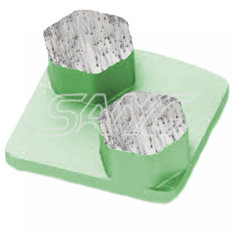 Redi Lock Diamond Diamond Concrete Pad Pad Tools أحذية طحن الماس لآلة طاحونة Husqvarn Floor