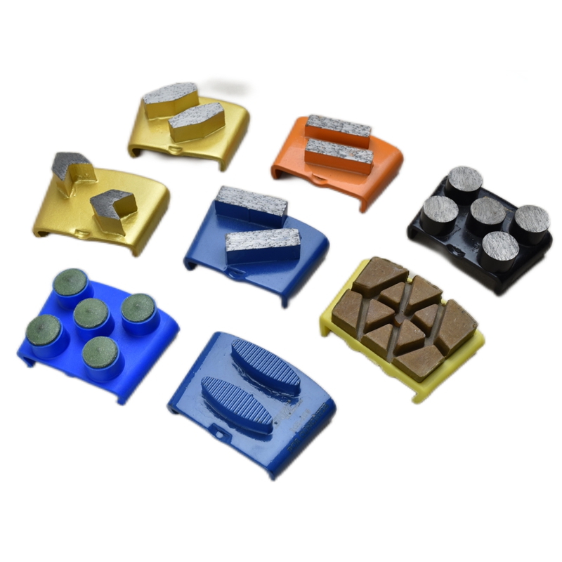 أدوات تغيير الخرسانة EZ HTC Diamond PCD SHARD BOND Diamond Prinding Segress